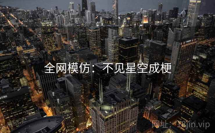 全网模仿：不见星空成梗  第2张