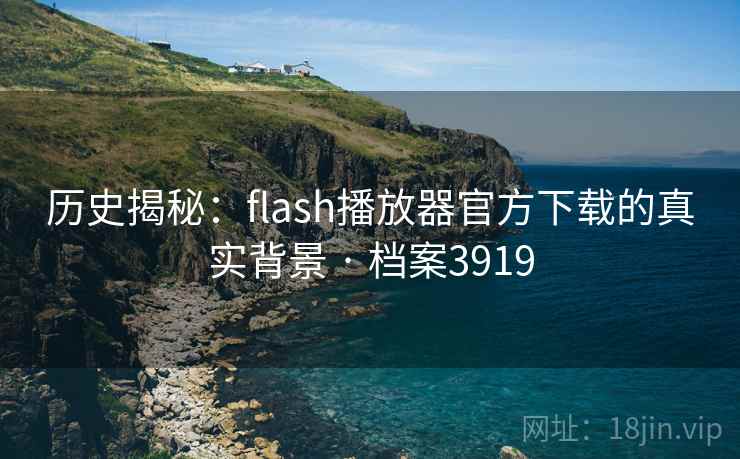 历史揭秘:flash播放器官方下载的真实背景 · 档案3919 第2张 历史揭秘:flash播放器官方下载的真实背景 · 档案3919 第2张